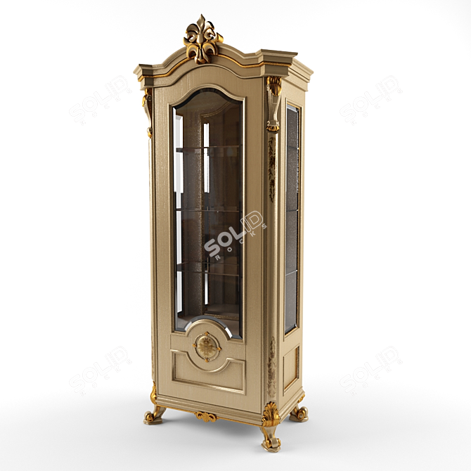 Marzorati Prestige Showcase (1050x540x2370h) 3D model image 1