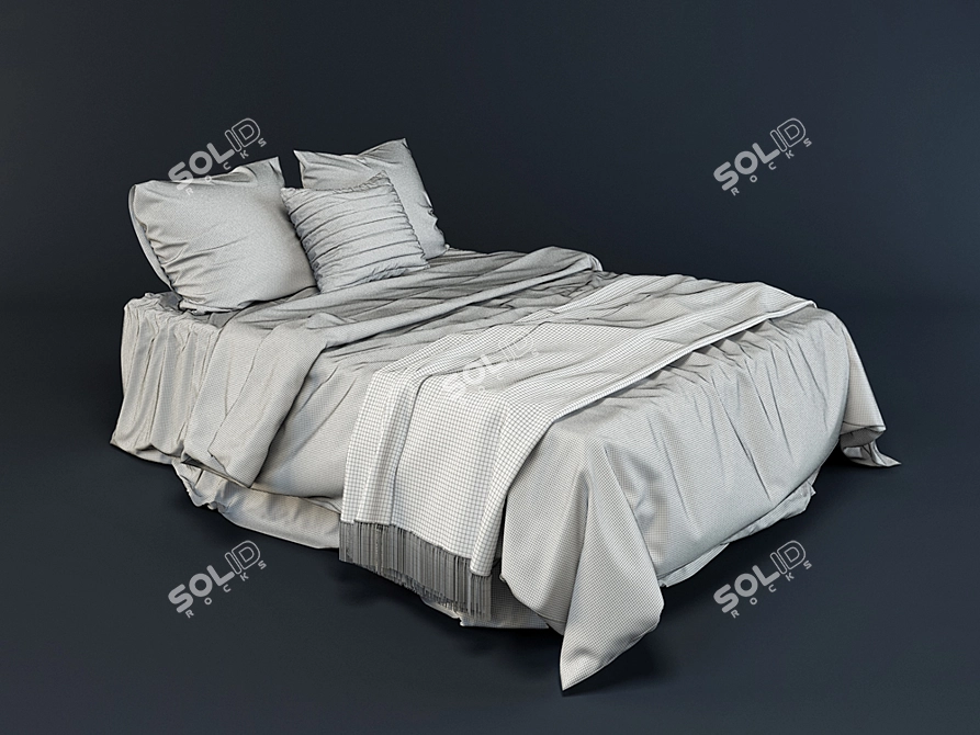 Ultimate Comfort Linens 3D model image 3