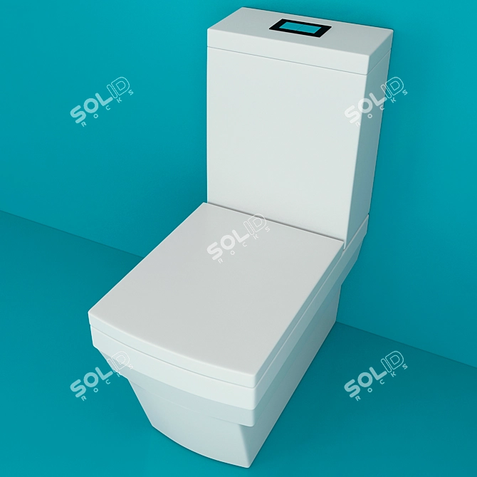 Premium WC Series 3D model image 3