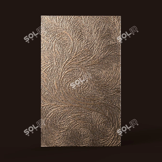 3D Panel Wall Decor - Transform Your Space 3D model image 1