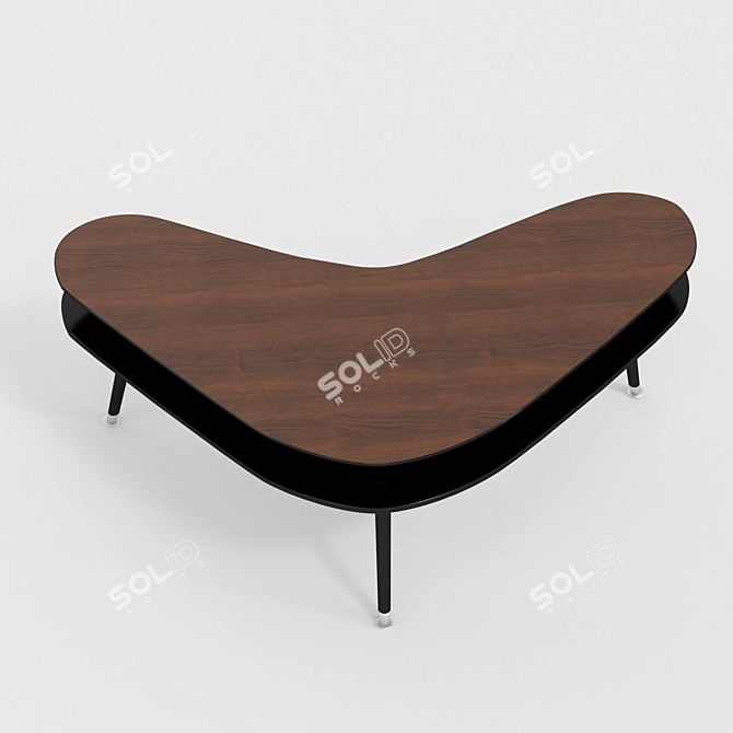 Woodi Bumerang Coffee Table 3D model image 2