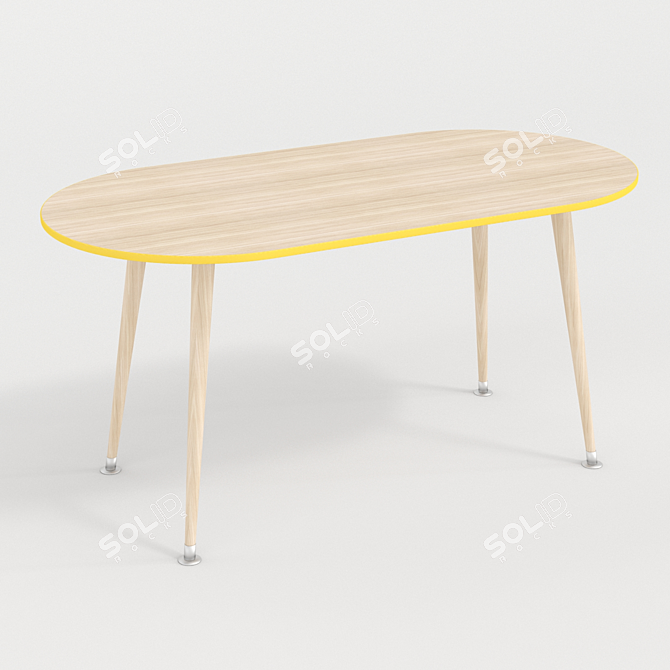 Woodi Soap Table 3D model image 1