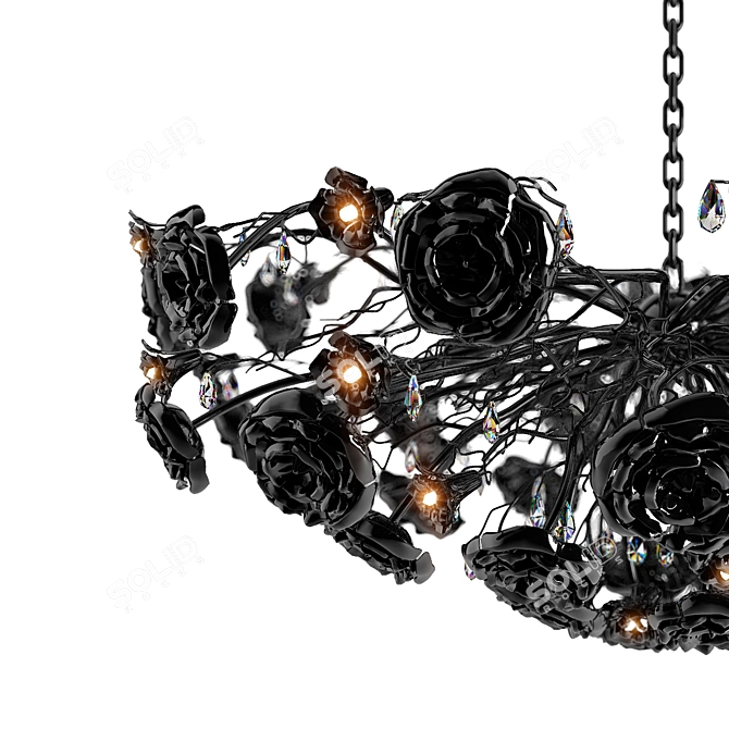 Love Me or Love Me Not Chandelier 3D model image 4