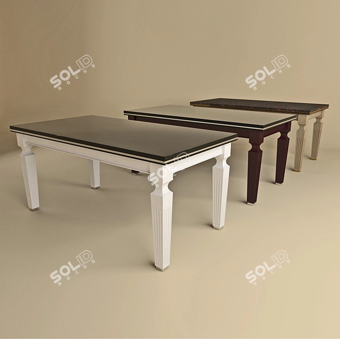 Scavolini Grand Relais Dining Table 3D model image 3