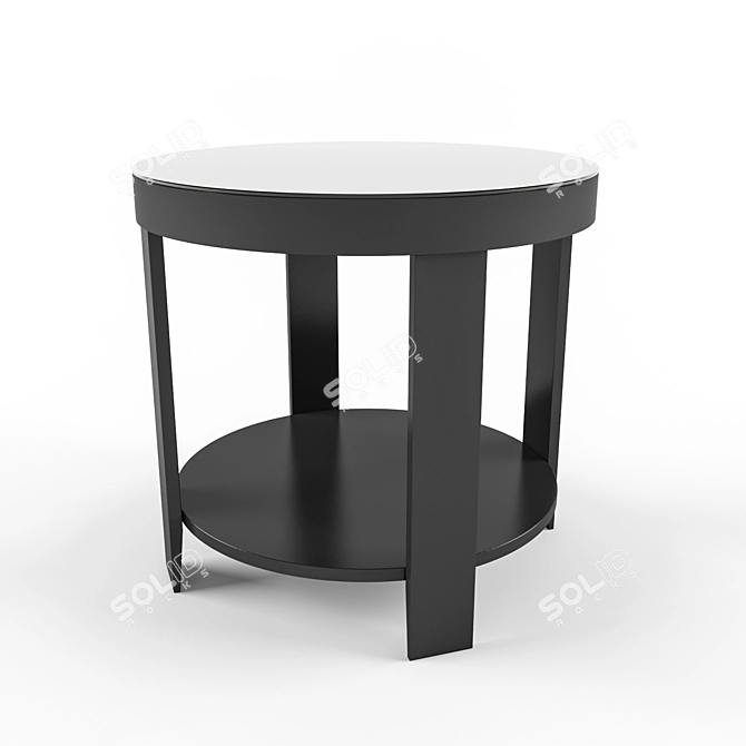 Jazz Glass Coffee Table 3D model image 1