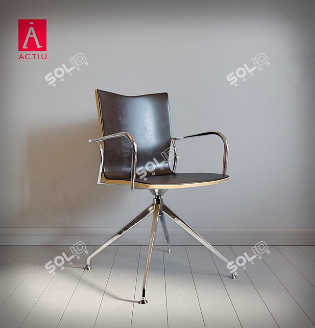 Actiu Ikara Office Chair 3D model image 1