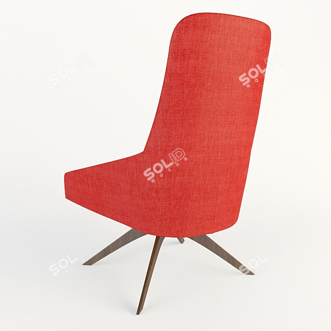 Andreu World AgoraBU 1522 | Modern Style Chair 3D model image 2