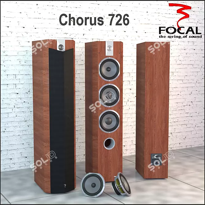 Elevate Your Audio Experience with Focal Chorus 726 3D model image 1