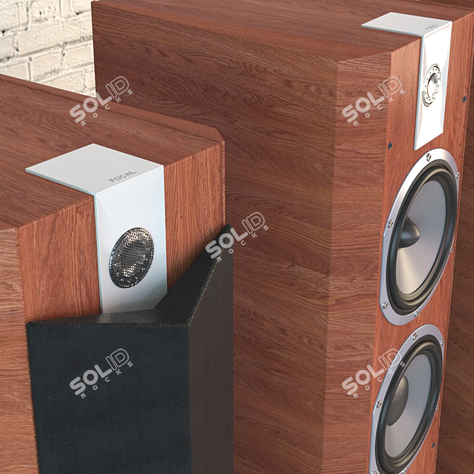 Elevate Your Audio Experience with Focal Chorus 726 3D model image 2