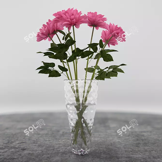 3dsmax 2014 & Vray Floral Software 3D model image 1