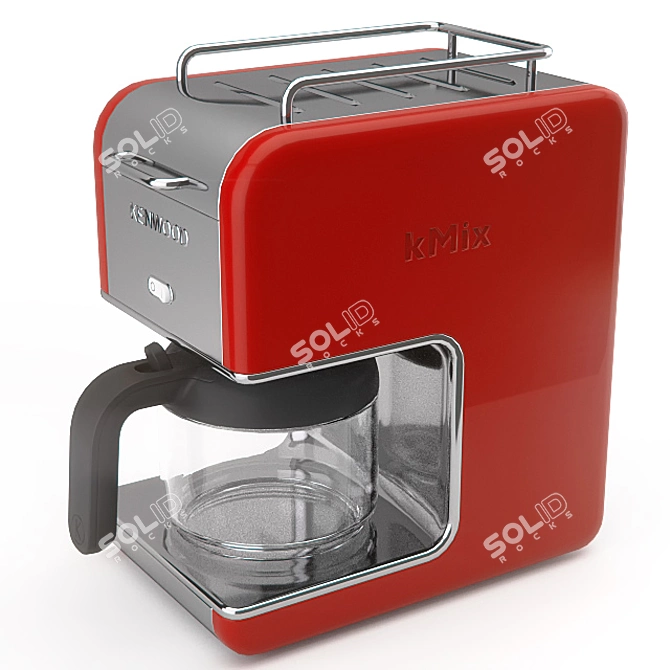 Kenwood CM 30 - High-Performance Materials 3D model image 2