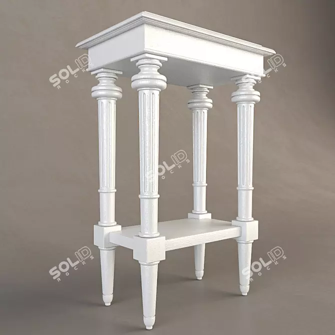 Resto Kids Side Table 3D model image 1