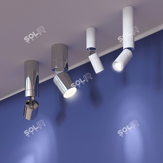 Vibia Stage Ceiling Lamps 3D model image 1