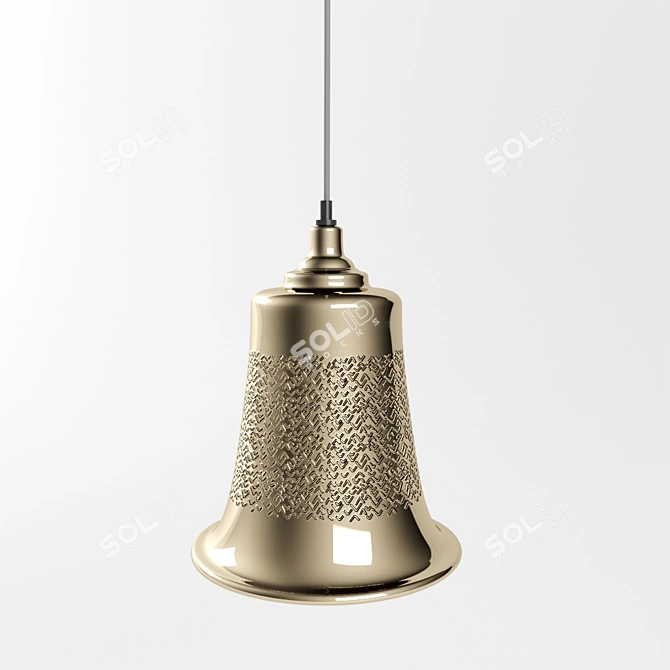 NORDAL Tuba Lamp | Vintage-inspired Lighting 3D model image 2