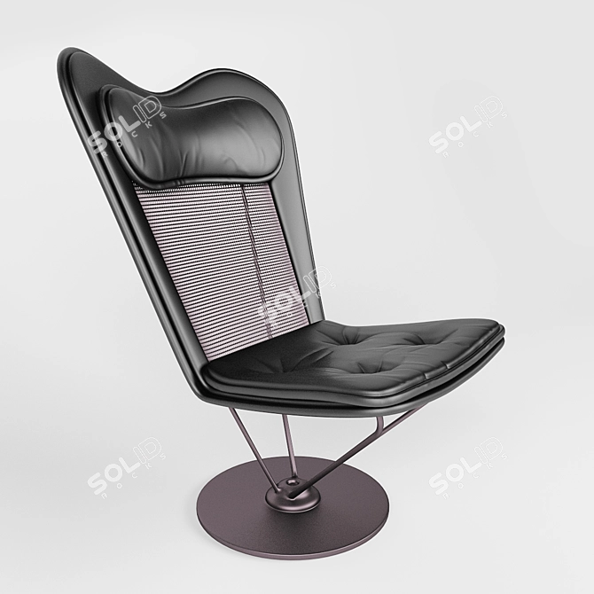 ErgoFlex Office Chair 3D model image 1