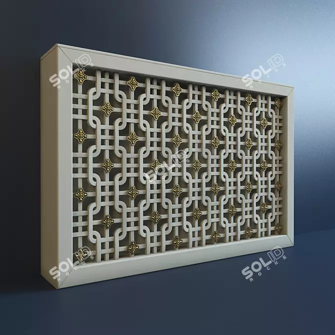 Radiator Grille Cover 3D model image 1