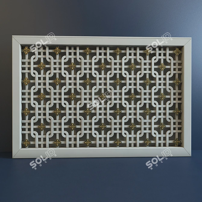 Radiator Grille Cover 3D model image 2