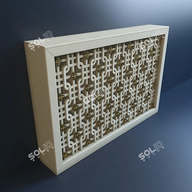 Radiator Grille Cover 3D model image 3