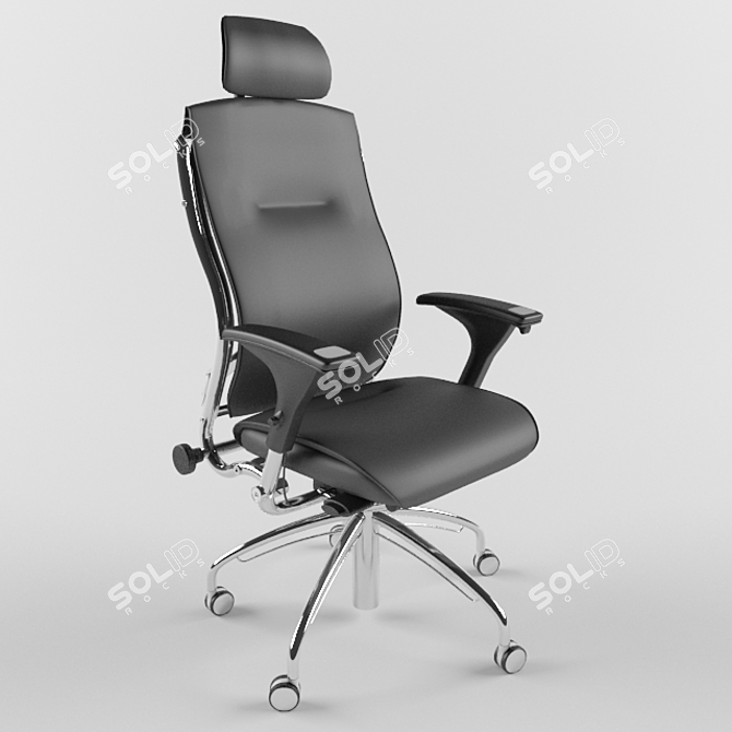 Executive Office Chair 3D model image 1