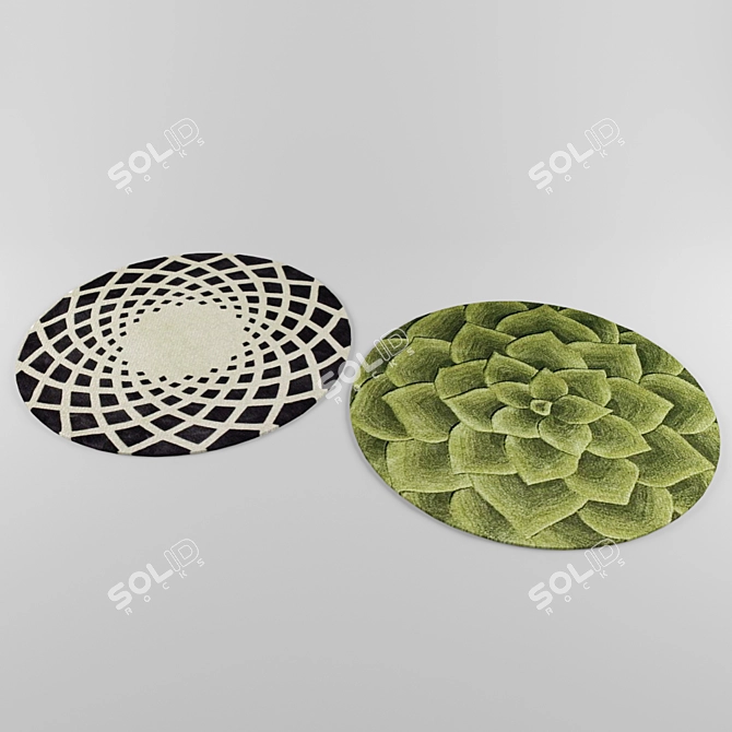 Cozy Home Essential: Luxurious Carpet 3D model image 1