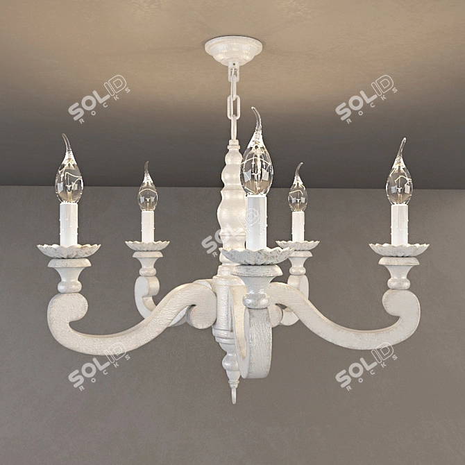  Etienne Kids Chandelier 3D model image 1