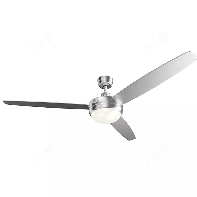 Westinghouse Fan Light: Stylish and Functional 3D model image 1