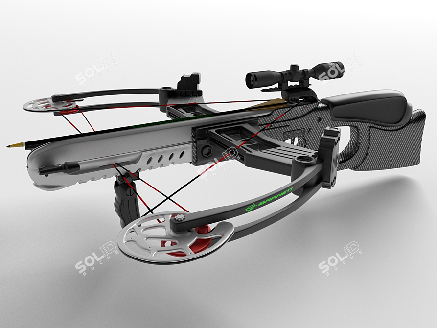 Barrnet Crossbow: Precision Archery Master 3D model image 2