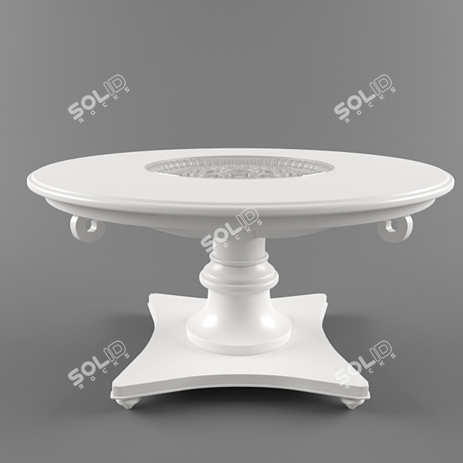 Versatile Foldable Table 3D model image 1