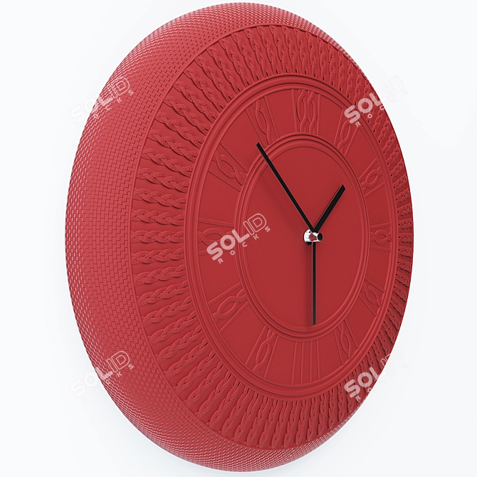 Soft Cotton Wall Clock - Diamantini & Domeniconi 3D model image 2