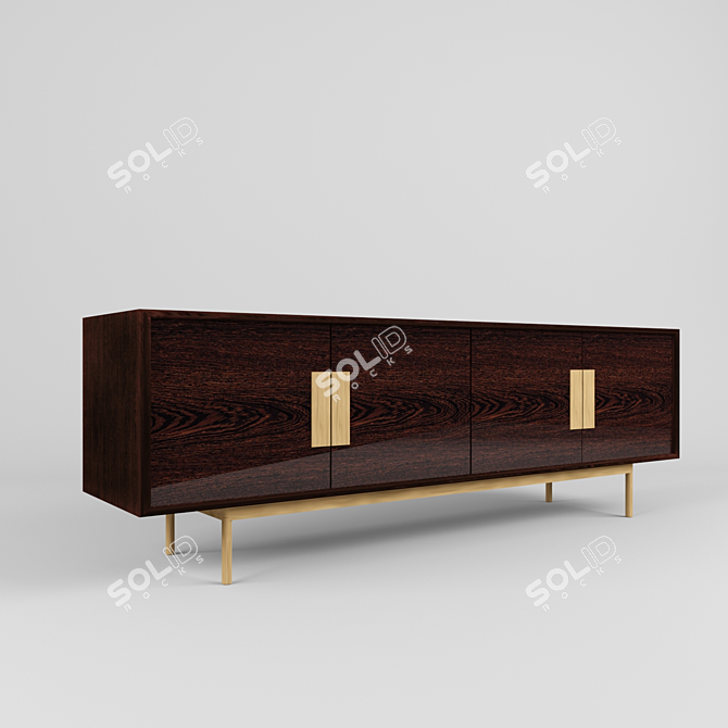 Modern Elegance: Kenton Sideboard 3D model image 1