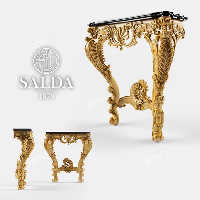 Stylish Salda 8622 - Compact and Elegant 3D model image 1