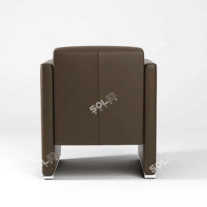 Elegant Bolero Chair 2810 3D model image 3