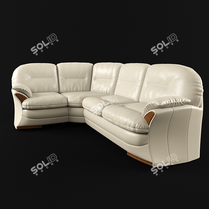 Redford Corner Sofa 3D model image 3