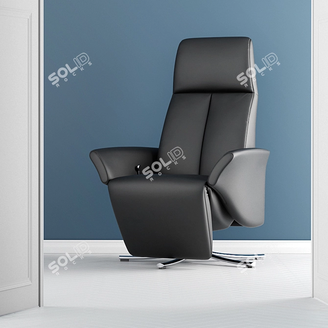 Intertime Avus Chair: Sleek 3D Model 3D model image 1