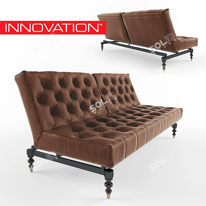 Innovation Old School Sofa 3D model image 1