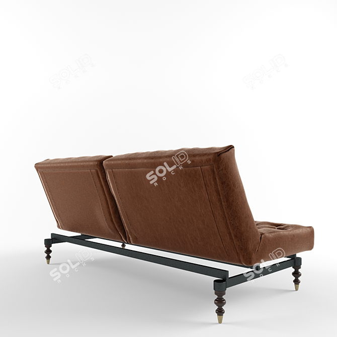 Innovation Old School Sofa 3D model image 2