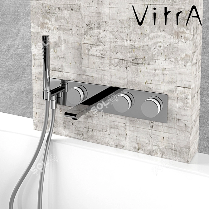 Vitra Memoria Mixer: Effortlessly Elegant 3D model image 2