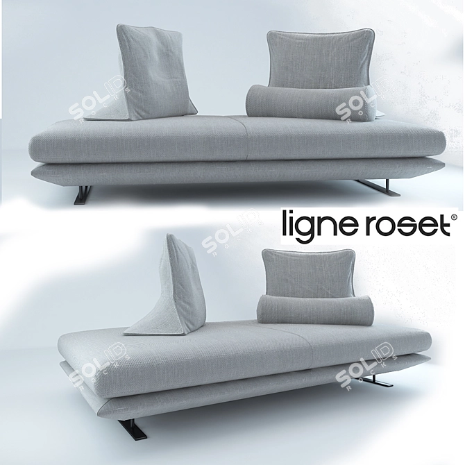 Elegant Prado by Ligne Roset 3D model image 1