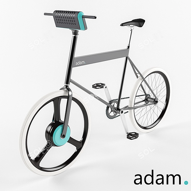 Revolutionary Electric Bicycle: "ADAM 3D model image 1