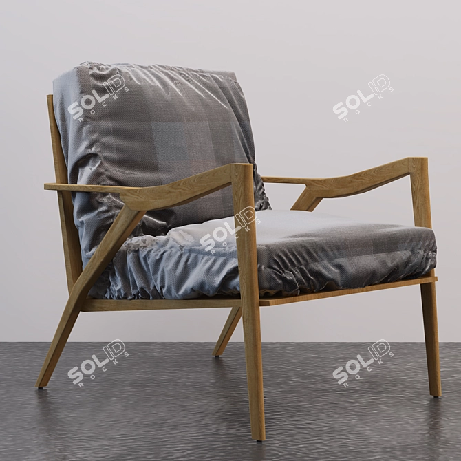 Comfort Plus Armchair 3D model image 1