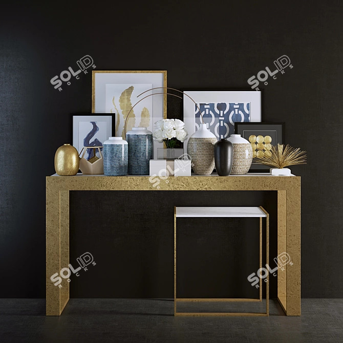 Elegant Home Decor Set - Williams-Sonoma 3D model image 1