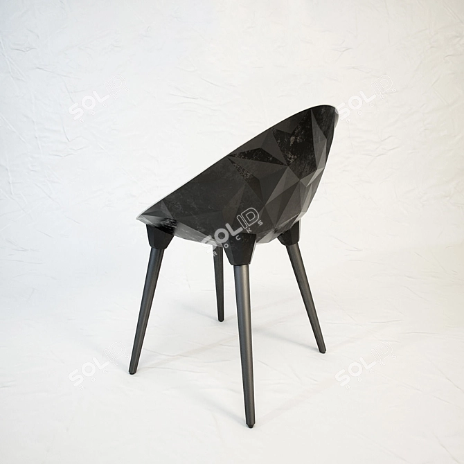 Diesel Rock Chair 3D model image 2