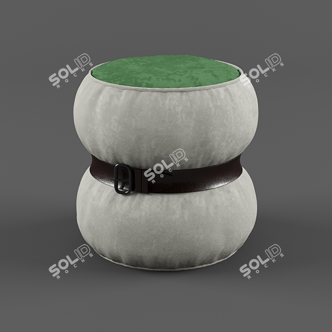 Cozy Comfy Pouf by Diesel 3D model image 1