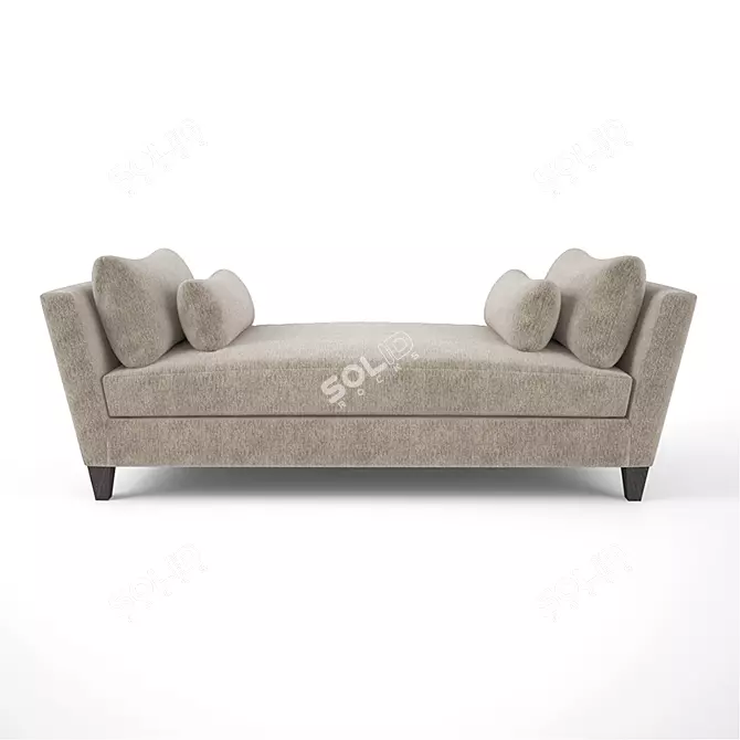 Marlowe Daybed Sofa: Stylish and Comfortable 3D model image 2