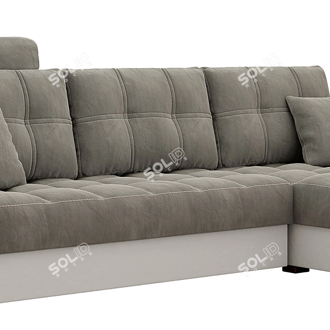 ComfortMax Sofa 3D model image 2