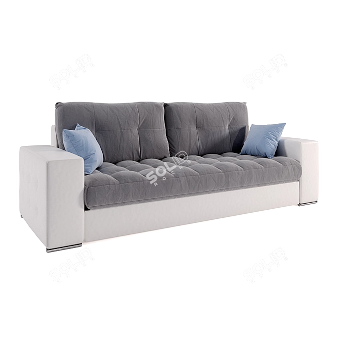 Comfy Lounge Sofa 3D model image 1