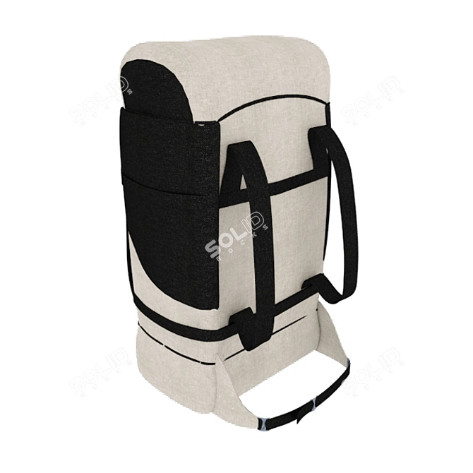 Outdoor Adventure Rucksack 3D model image 2