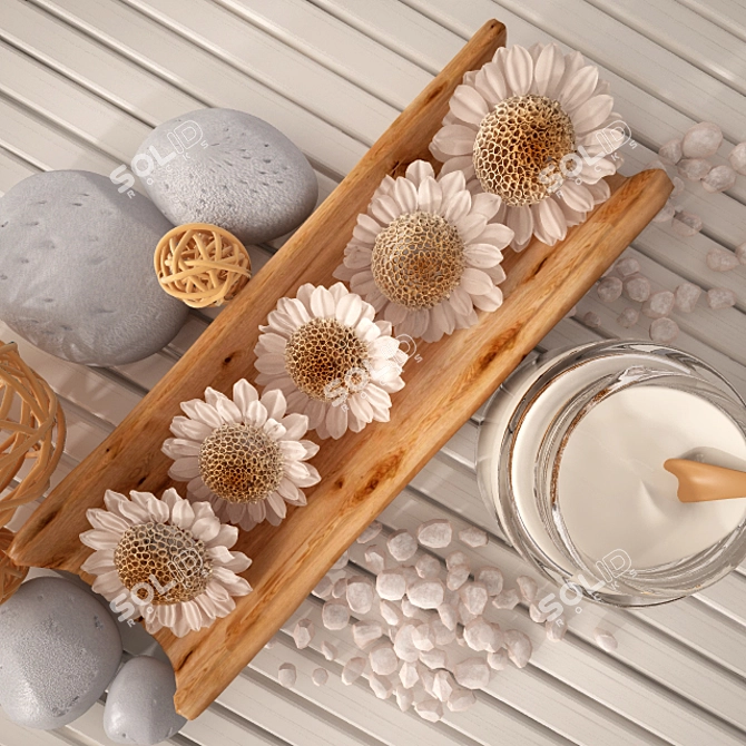 Relaxation Haven: Decor SPA 3D model image 2