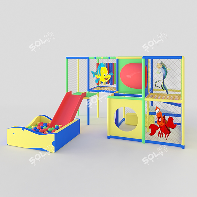 Neptune's Funland: Ultimate Play Complex 3D model image 1