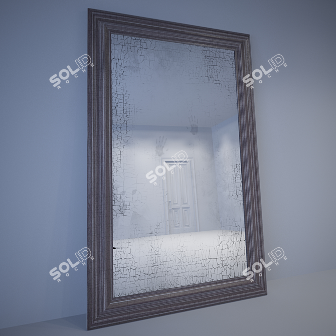 Vintage GIANFRANCO FERRE Mirror 3D model image 1